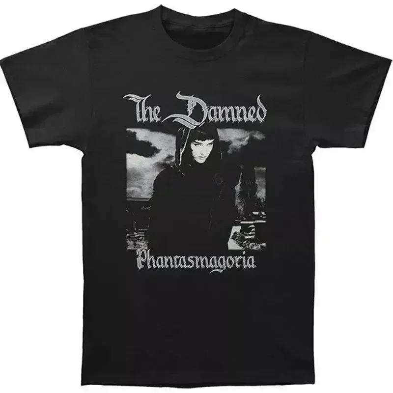 The Damned Men's Phantasmagoria Black Short Sleeeve Cotton S-2345XL T-shirt