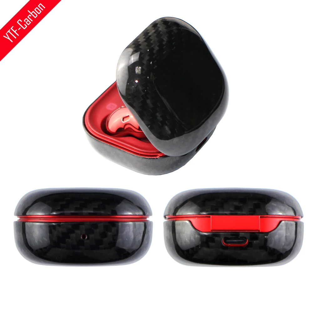 

Защитный чехол YTF-carbon Galaxy Buds Pro, чехол из углеродного волокна для Galaxy Buds Live, чехол для беспроводной гарнитуры Bluetooth