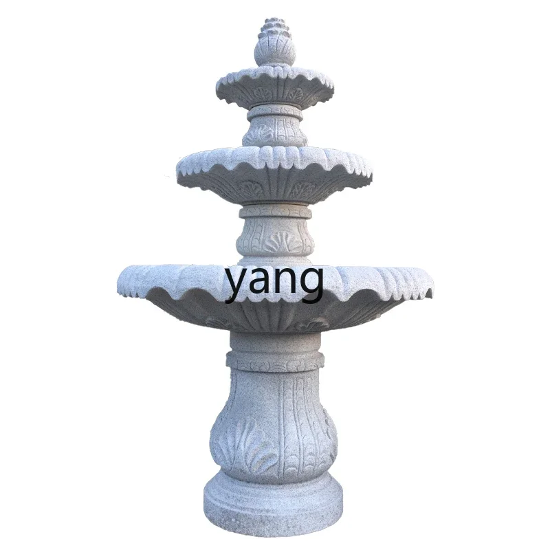 LMM， large fountain sculpture studio villa courtyard garden fountain landscape ornament