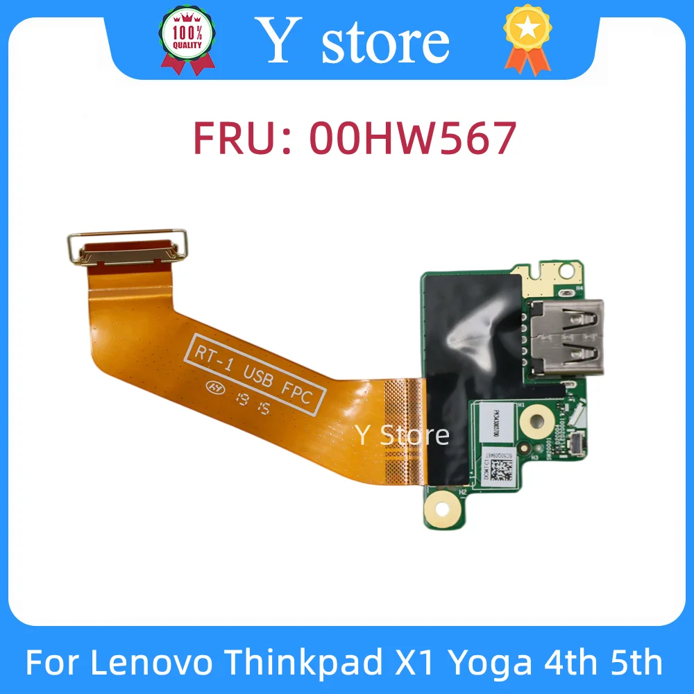 

Подкарта Y Store USB Power SW для ноутбука Lenovo ThinkPad X1 YOGA 4th 5th FRU 00HW567 00HW568, быстрая доставка, 100% Протестировано, оригинал