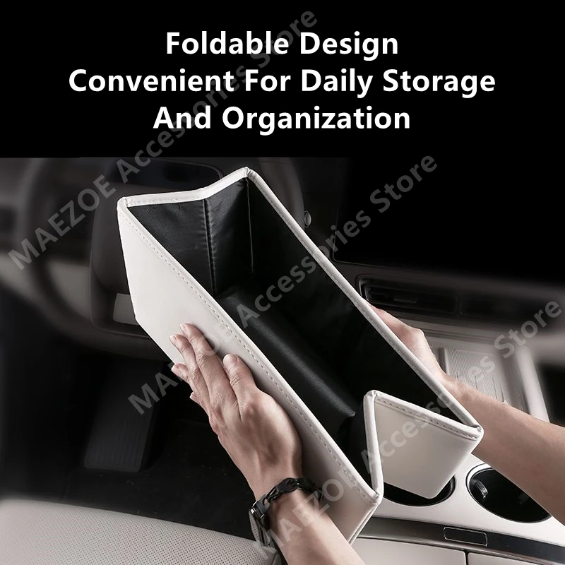 For LI AUTO LIXIANG MEGA 24-26 Fold Storage Box Under The Central Control,Car Interior Decoration Modification Accessories Refit