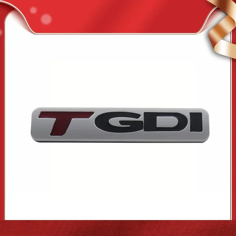 OK For Sonata Elantra Tucson IX25 IX35 3D Premium TGDI Letters car Fender trunk Rear Bonnet Nameplate Decal Emblem Badge Sticker