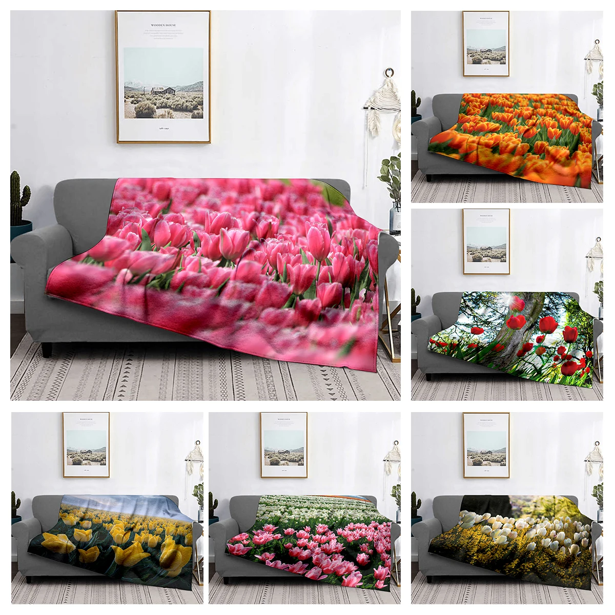 Home decoration plush Sofa blanket Colorful Animal  Bedspread on the bed anime fluffy soft blankets thick blanket for winte