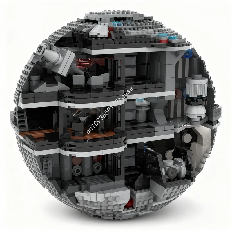 

1358pcs MOC Mini UCS Death Star Battle Model Building Christmas Gift Blocks Construction Toy DIY Education Creative Idea