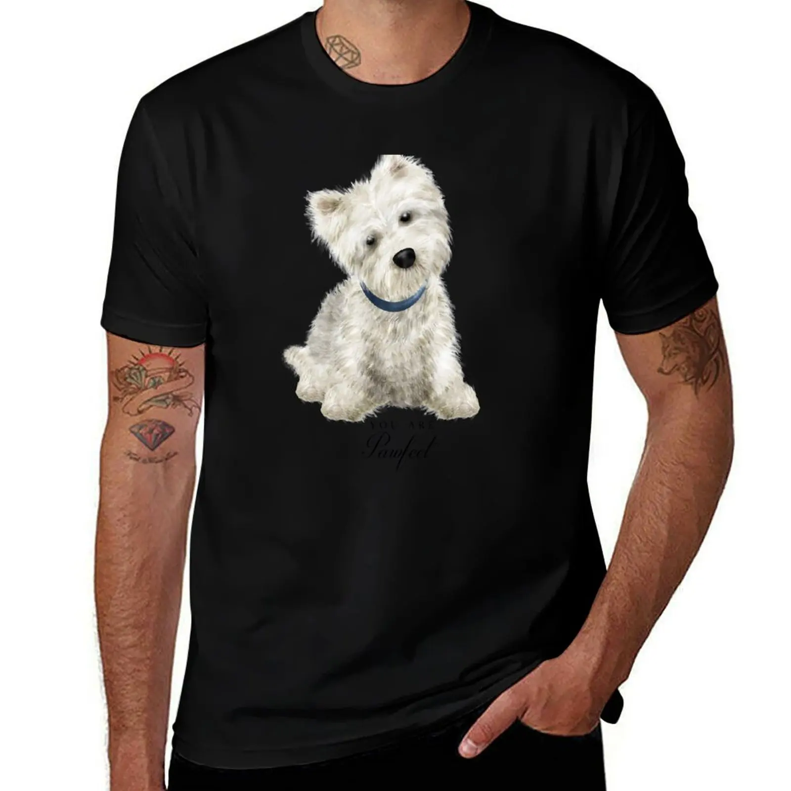 Pawfect Westie T-Shirt High Elasticity Sports T-Shirt