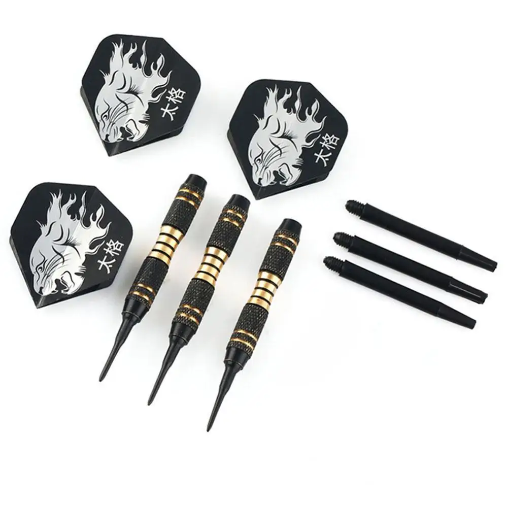 3 Pcs Soft Tip Darts Entertainment Decompression Universal Accessoires Indoor Sport Game Professional Amateur Shooting Game