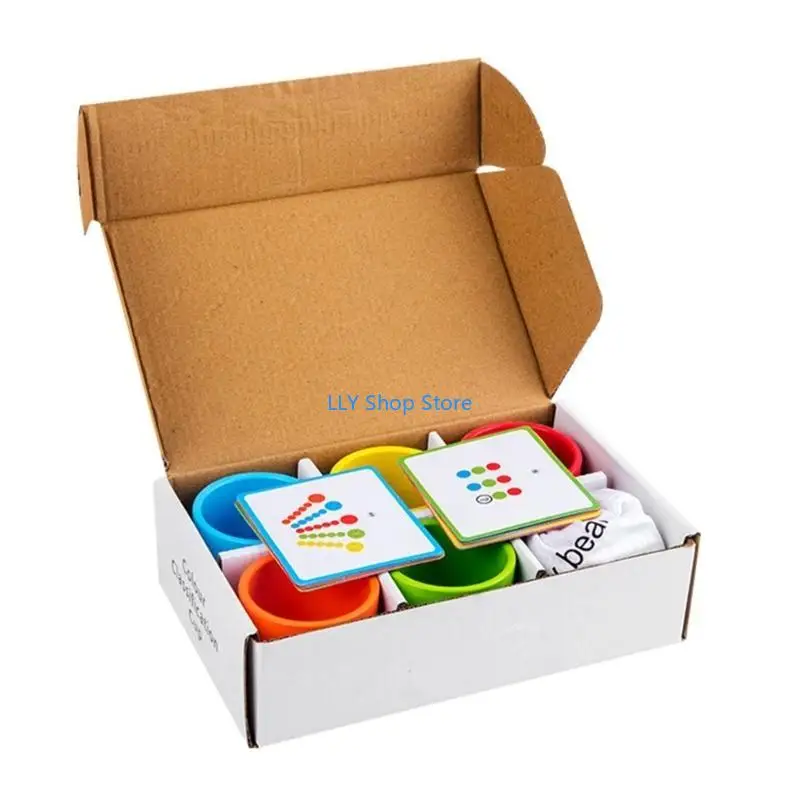 

T8UD Wooden Color Puzzles Toddler Learning Puzzle Toy for Kids 2-6 Years Old