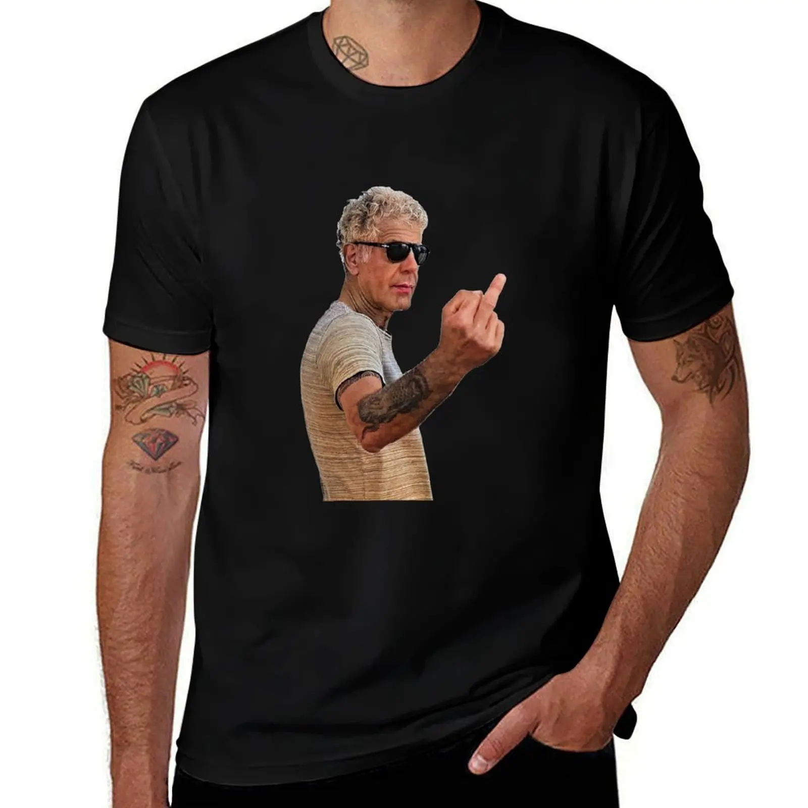 

Vintage Anthony Bourdain T-Shirt boys whites sublime shirts men