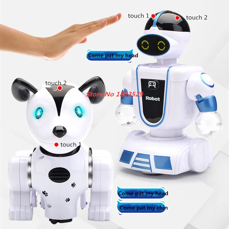 Newest Intelligent RC Robot Cat Infrared Remote Control With Music Lighting Voice Pet Touch Dazzling Dance Singing Toy Kid Gifts