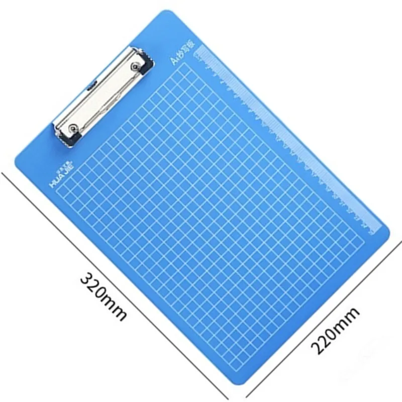 

A4 A5 Plastic Mat Board Bill Clip Writing Splint Hanging Folder Student Painting Pad School Office Supply Business Stationery
