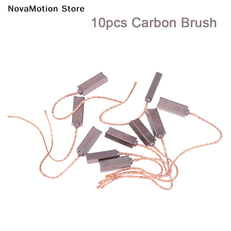 [NM]10Pc/Set 4*6*17mm Electric Car Vehicle Generator Regulator Carbon Brushs For New Alternator Tools[NM]