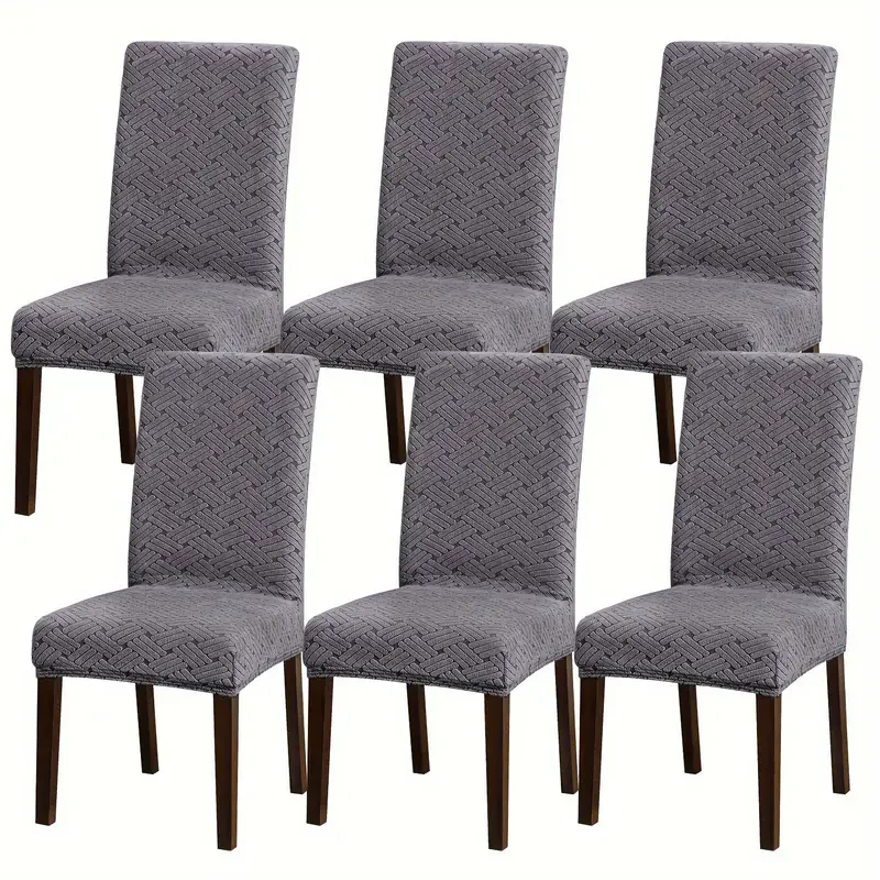 

1/2/4/6PCS Nordic Dining Room Chair Cover Home Universal Chair Slipcover Anti-dust Seat Protector Cover 의자커버 Wedding funda silla