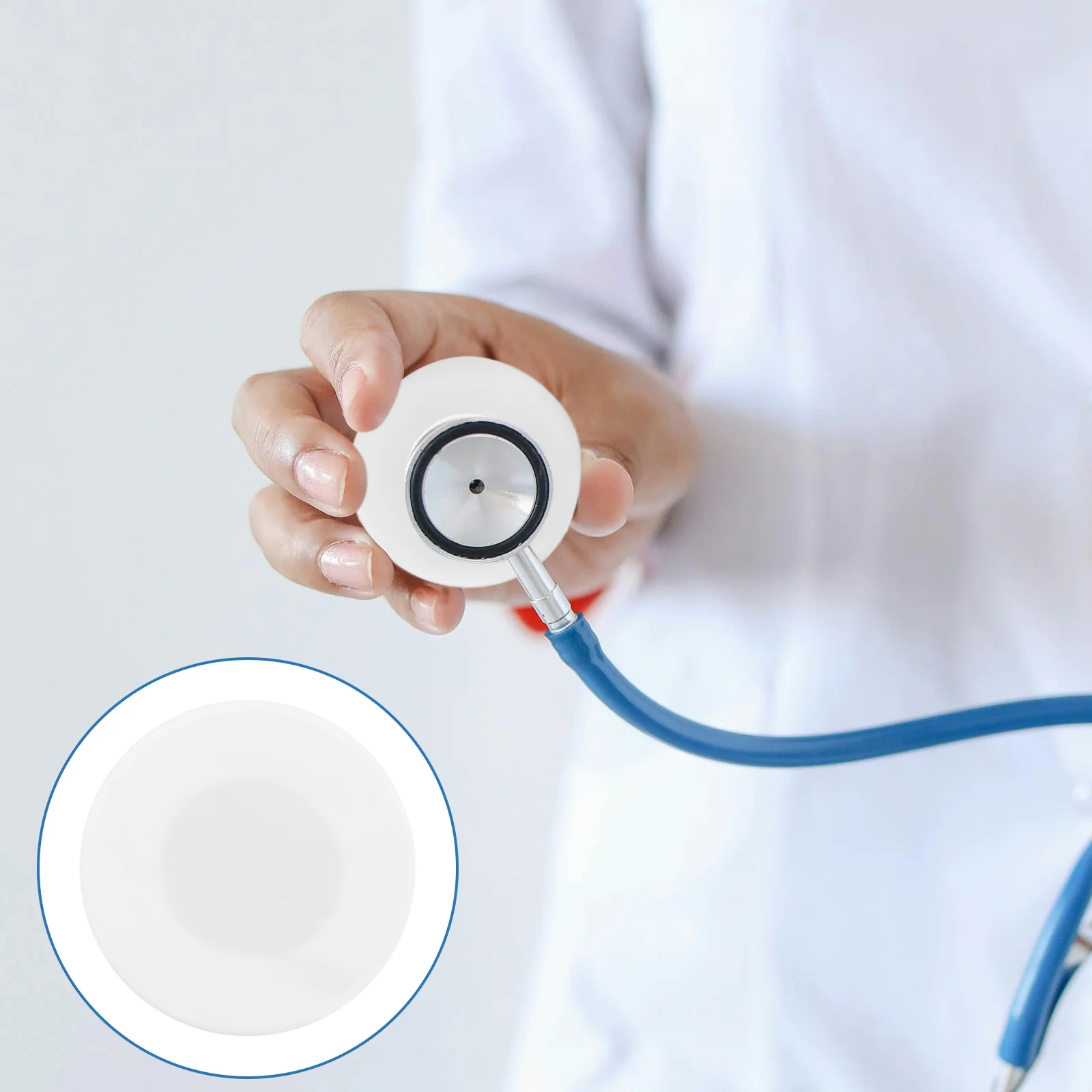 

20Pcs Silicone Stethoscope Protective Covers Accessories Dirt Resistant Stylish Longevity Clean Professional Design