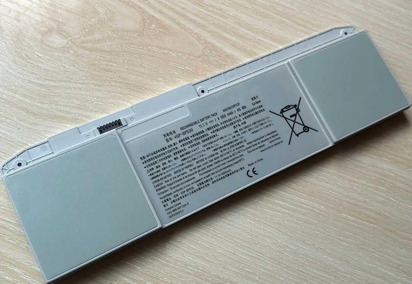 Imagem -04 - Bateria Original do Portátil para Sony Vaio 11.1v 4050mah 45wh Vgp-bps30 Bps30 T11 T13 Svt11 Svt-13 Novo