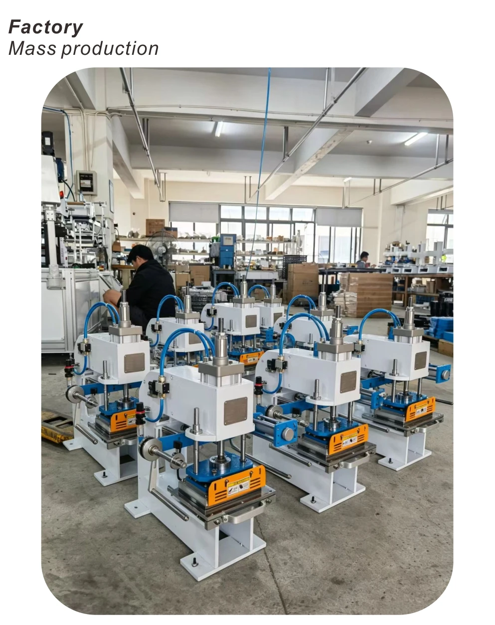 New Hot Foil Stamping Machine for Plastic Cake Collars & PET Wraps Semi-Automatic High Efficiency Low Cost