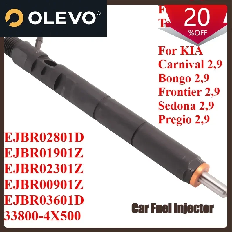 

Suitable 33800-4X500 EJBR02301Z EJBR01901Z EJBR02801D EJBR00901Z EJBR03601D New Diesel Fuel Injector Nozzle for Hyundai KIA