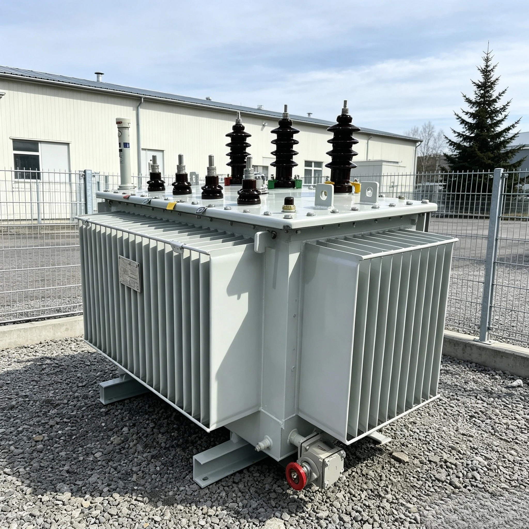 Oil Immersed Transformer Industrial Distribution Transformer Three Phase Power Supply Electrical Equipment Low Noise Customized