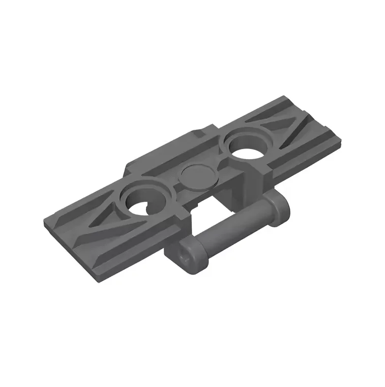 20 peças peças 88323/57518 link piso largo com dois furos de pino diy blocos de construção empilhamento tijolos brinquedos educativos para crianças