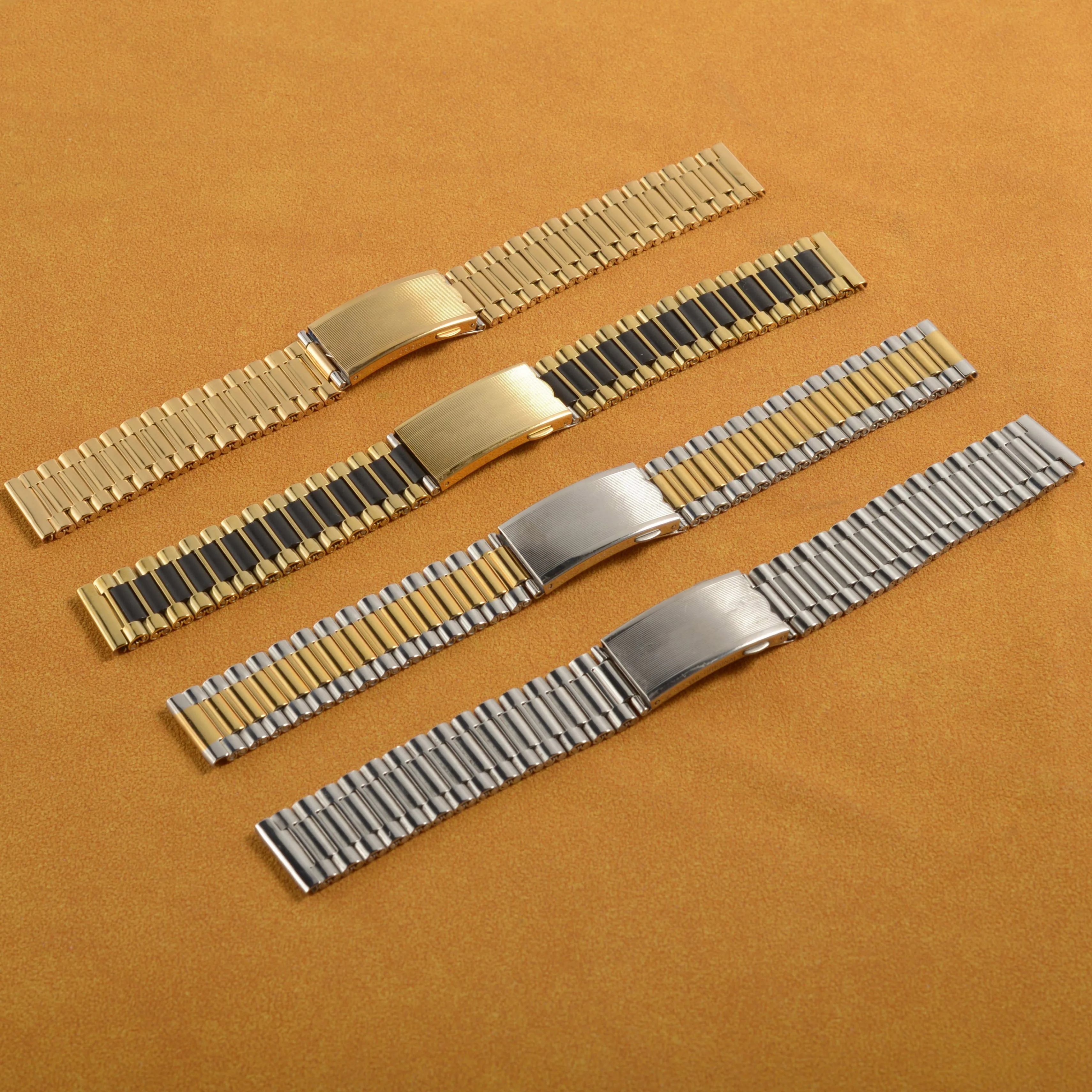 Stainless Steel Watch Band Universal Strap Folding Buckle for RADO Men Women Bracelet Strap 18mm Watch Belt Accessories