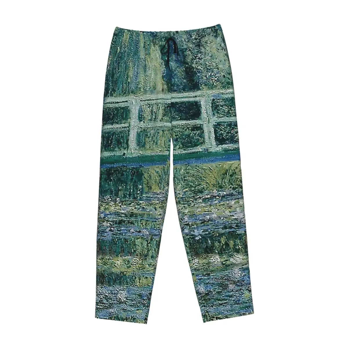 

Женские пижамные брюки Custom Claude Monet с карманами для дома и сна