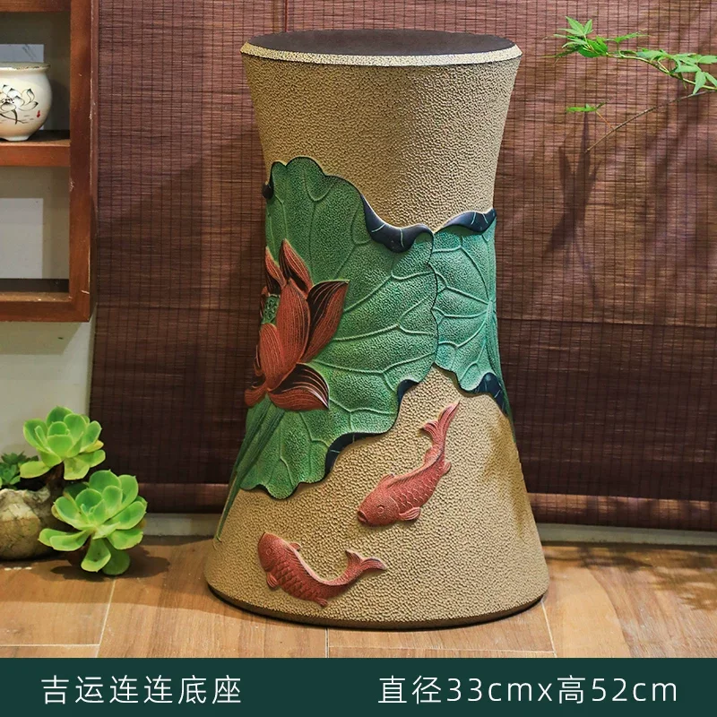 Mini Recirculating Water Fountain Oriental Style Indoor Landscape Decor For Home Office