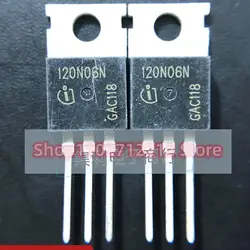 5PCS-10PCS  120N06N  IPP120N06NG MOS TO-220 60V 75A Imported NEW Original  Best Quality