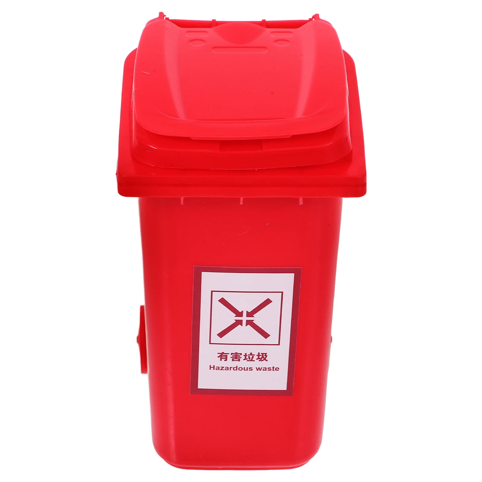 

Mini Tabletop Trash Can Small Desktop Waste Bin For Home Office Dorm Multi-Functional Organizer Pen Holder Storage Bucket