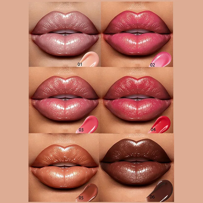 6 Colors Nourishing Light Lipstick Long Lasting Colors Easy to Apply Lip Moisturizing Lip Balm Lip Care