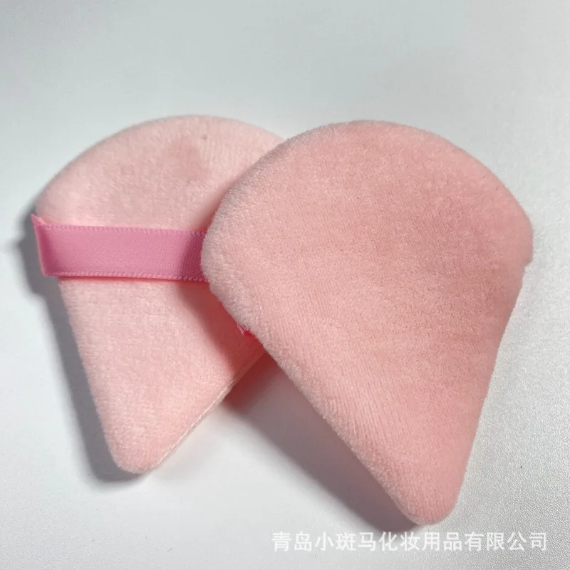 1pc Heart Shaped Powder Puff Cosmetics Soft Cotton Face Powder Puffs Mini Face Make Up Sponge Velvet Make Up Puff Tools Washable