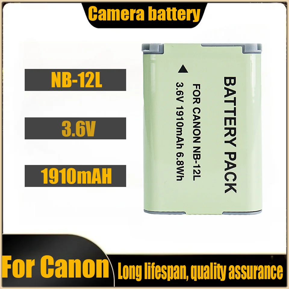 

NB-12L camera battery for Canon G1X MARK II N100 MINI X NB12L battery