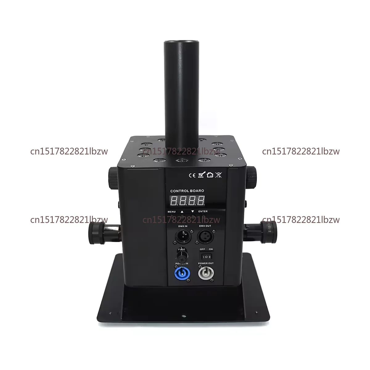 180w Dmx Control Smoke Fog Cannon Machine Column Led Rgb Co2 Jet Machine for Disco Party Nightclub Bar Smoke Machine
