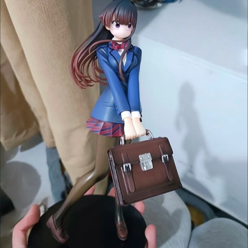 Komi Kan niet Communiceren Shouko Komi 25 cm Wave Anime Mooi Meisje PVC Action Figure Collectible Model Pop Gift Desktop ornamenten