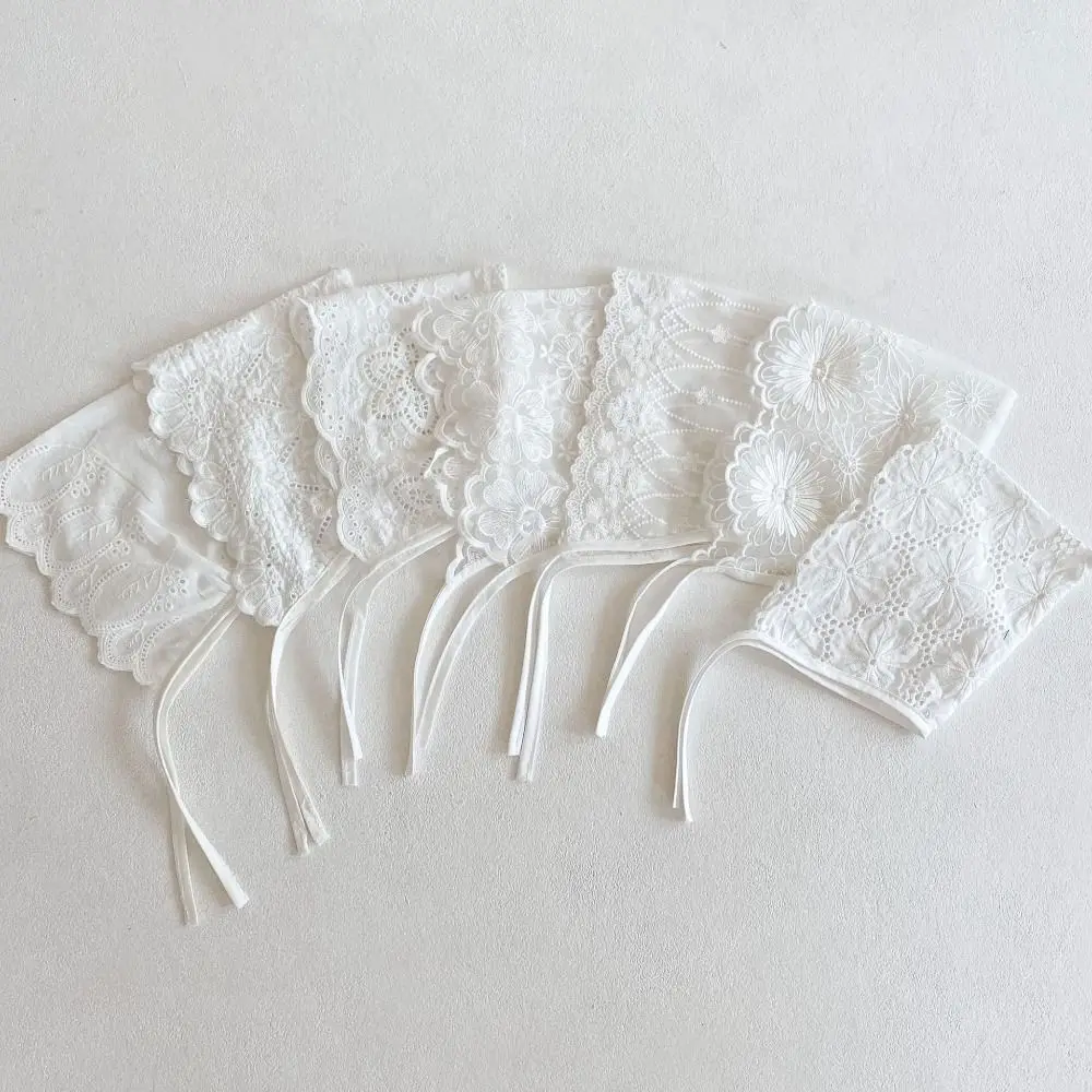 

Anti-UV Soft Lace Mesh Hat Cotton Breathable Bonnet Hat Beanie Hats Newborn Baby