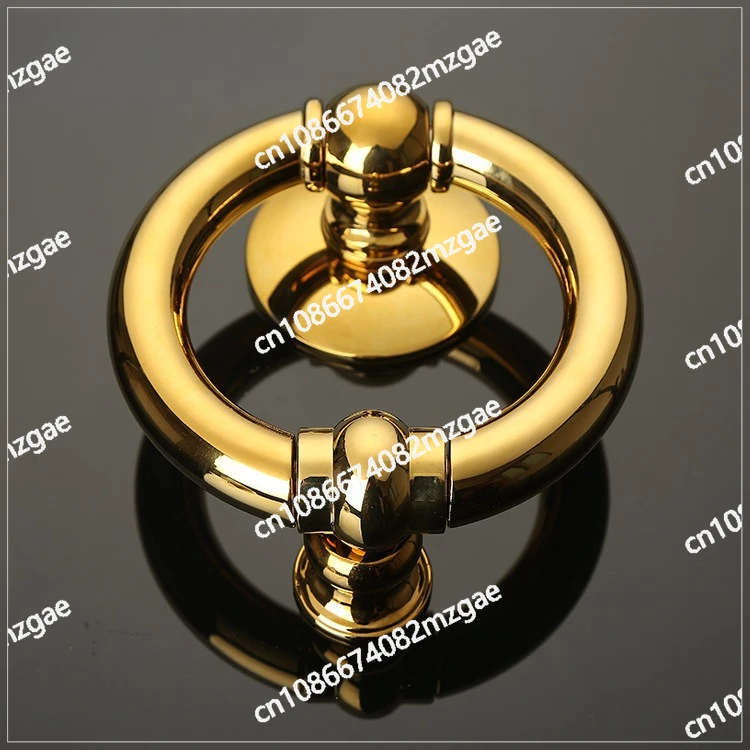 Door European Knocker Gold Bronze Knocker Ring