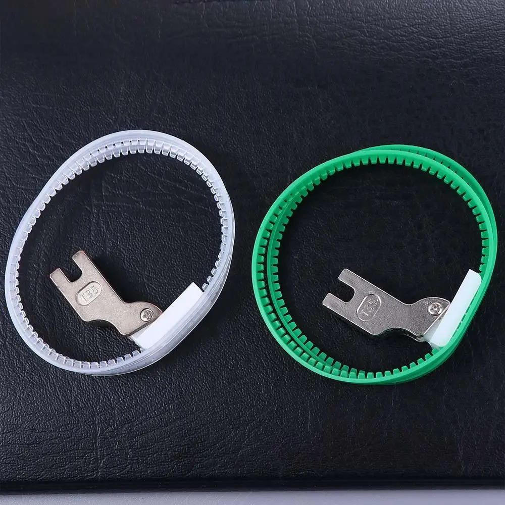 Plastic Ring Double Roller for Leather Roller Presser Foot Sewing Machine Parts Sewing Accessories Ring Presser Foot