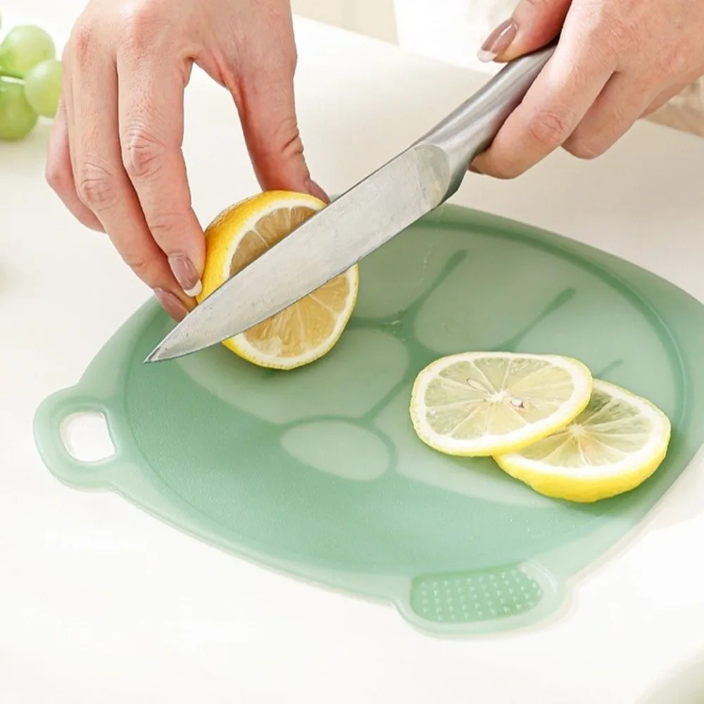 Odor-Resistant Food-Grade Cutting Board Cartoon Hanging Anti-Mold Cutting Board Soft Anti-slip Chopping Block Fruit Cutting