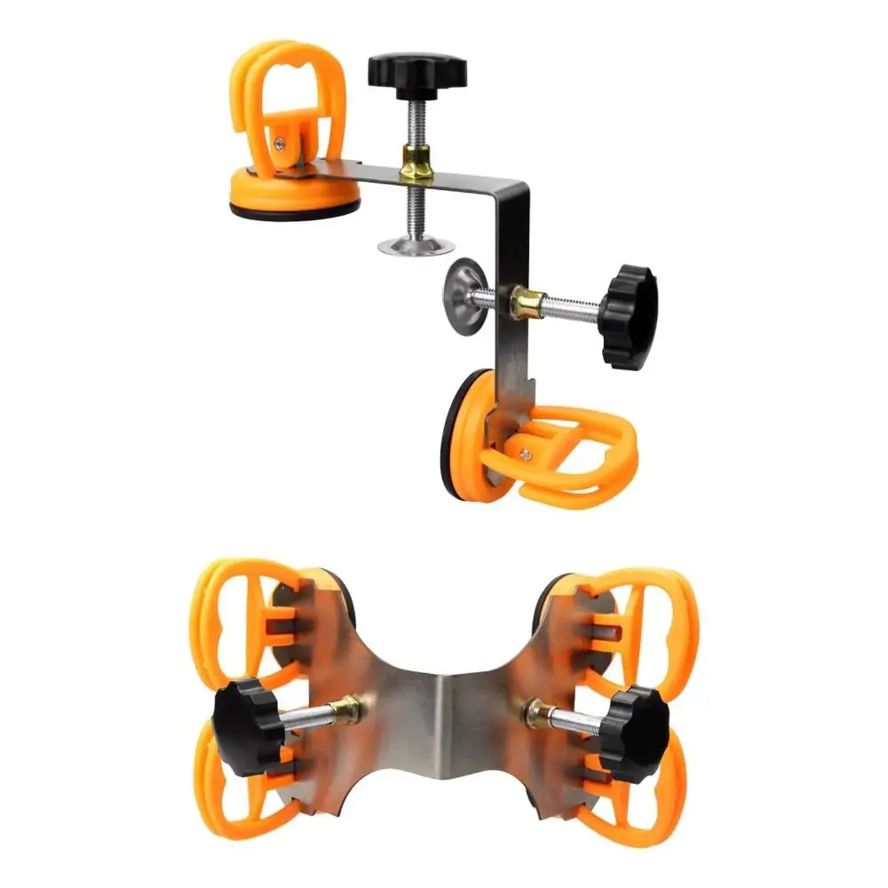90 Degree Stone Seam Setter Suction Cup Adjustable Countertop Installation Tool Antirust Stainless Steel Marble Leveling Tool