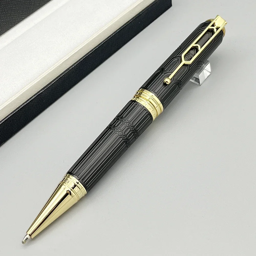 

High Quality Victor Fountain Pen MB Rollerball Pen Ballpoint Pens Luxury Business Writing Pen Gifts Black Red Silver