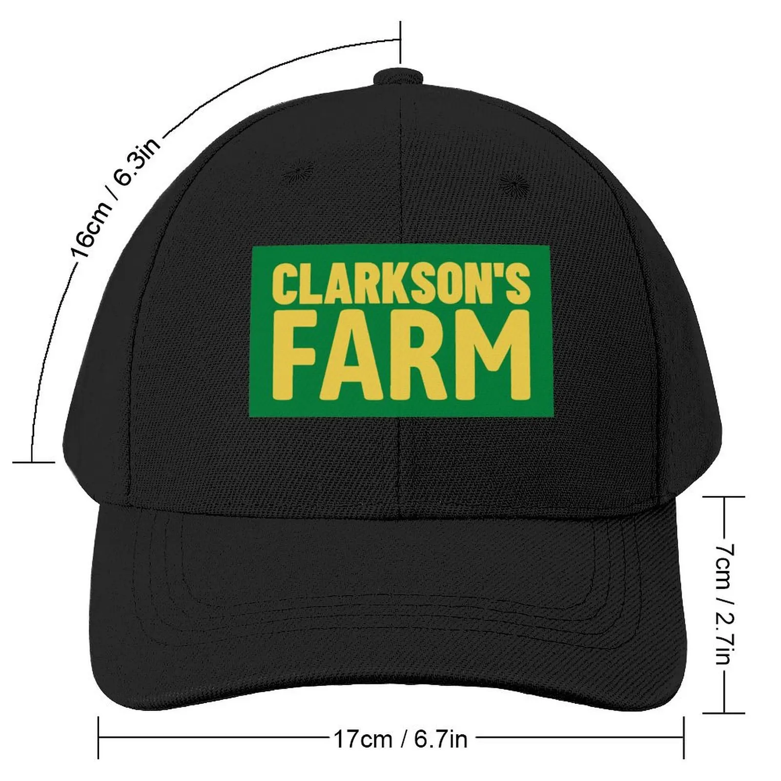 Clarksons Farm - Yellow Baseball Cap Thermal Visor Sun Cap Military Tactical Cap Woman Men's