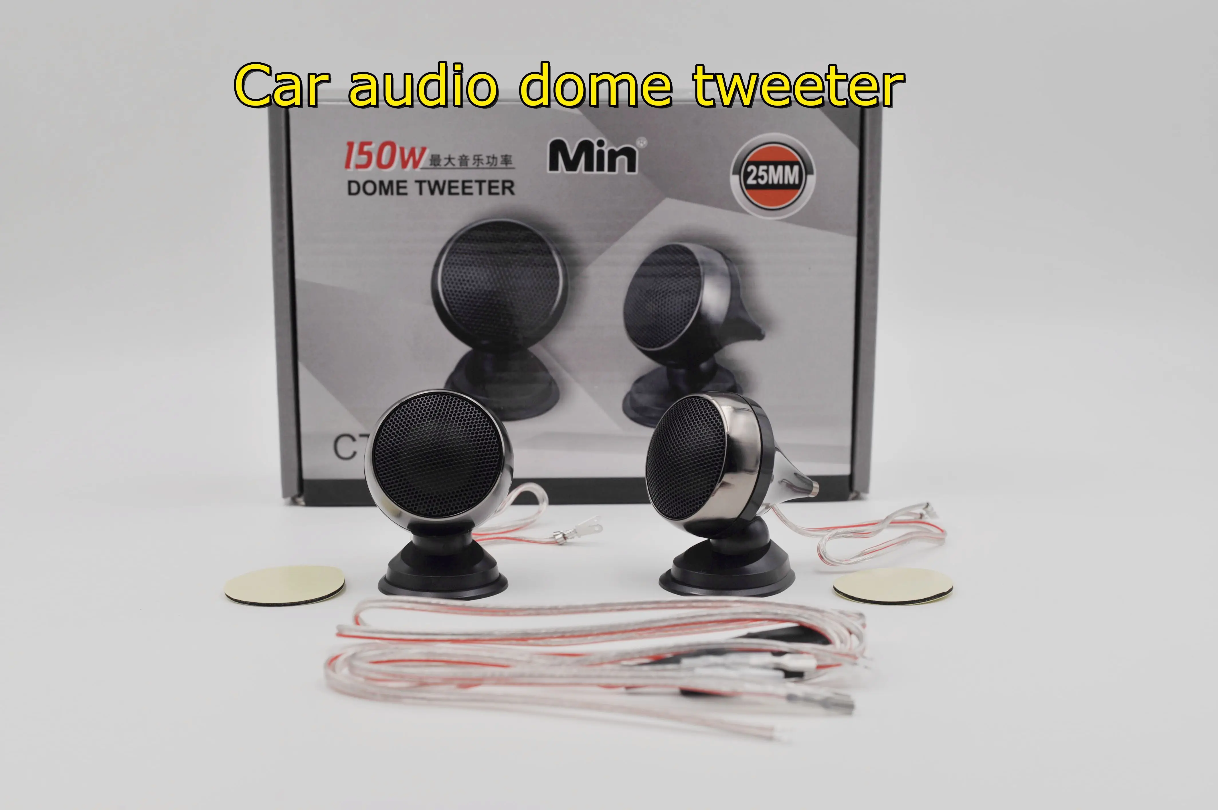 2pcs 12V 150W Car Tweeter Universal High Efficiency Loudspeaker 92dB 4Ohm Loud Speaker Super Power Audio Sound car tweeters