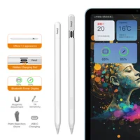 Para Apple Pencil Pro Tip Touch Pen para iPad 11 13 M2 M3 M4 Mini 7th 9th 8t Tablet Stylus Pen tipo C carga Lapiz Para Pantalla