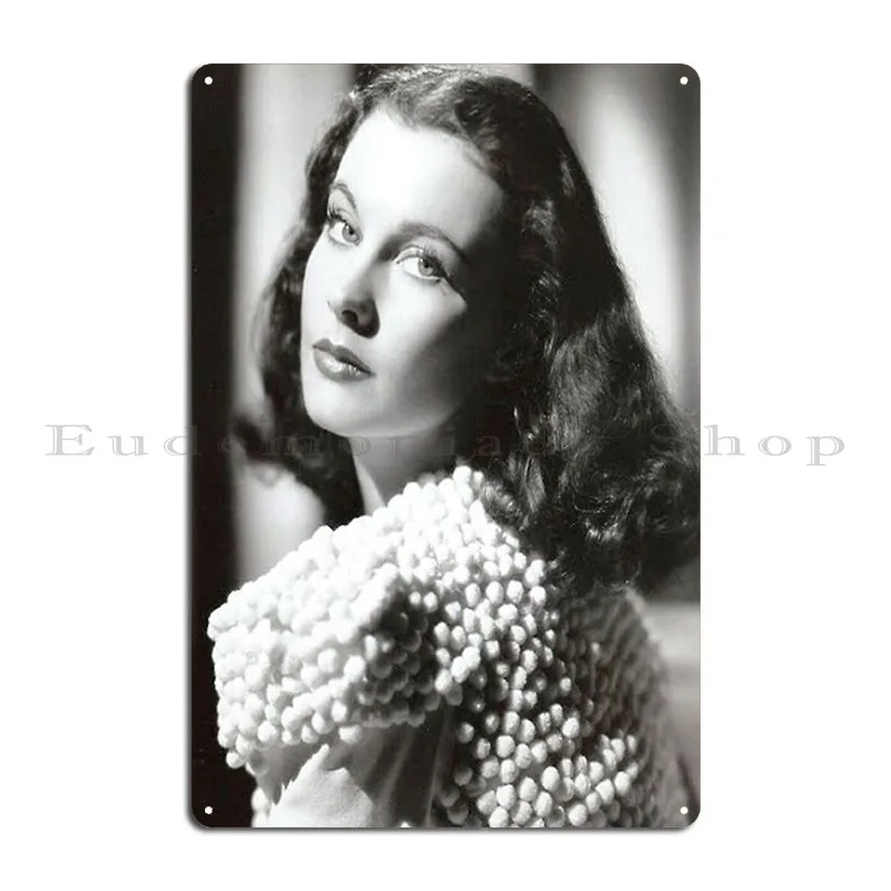 Vivien Leigh Metal Sign Pub Mural Funny Pub Plates Custom Wall Decor Tin Sign Poster