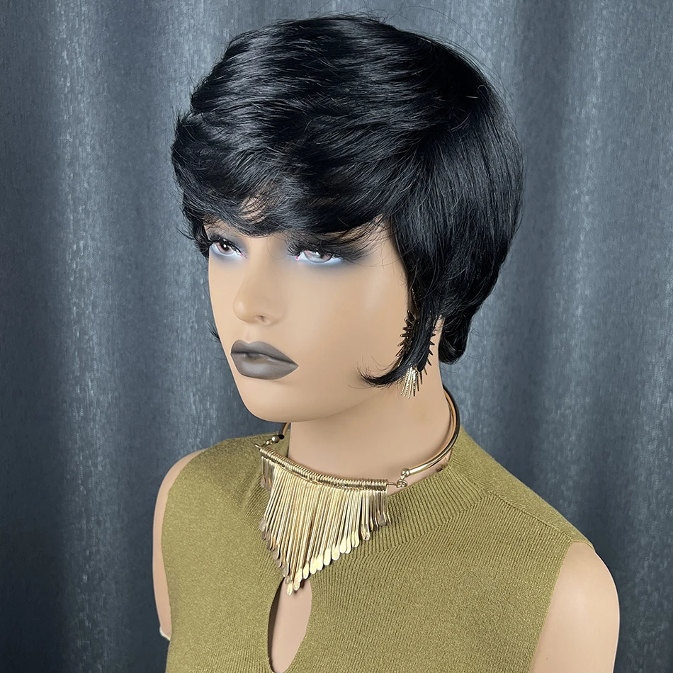 خصلات الشعر المستعار الإنسان القصير 6 في عابث قطع الباروكات شعر الإنسان غلويليس شعر مستعار الطبقات Hd الدانتيل الباروكات الأحمر يسلط الضوء على جاهزة لارتداء شعر مستعار بورجوندي #6