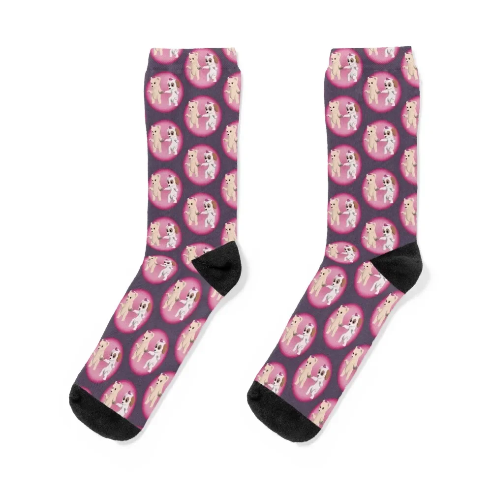 

Barbie Diamond Castle Dancing Dogs Sparkles Lily Meme Fanart Socks Crossfit short happy custom sports Socks Women Men's