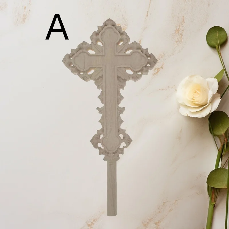 

Premium European Solid Wood Double - Sided Carved French - Style Ornament, Ideal for American Retro Background Wall