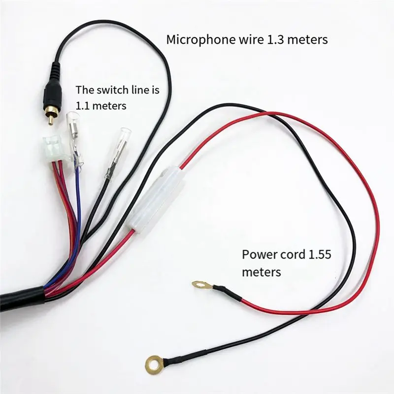 A30F-Motorcycle Switch Handle Controller For Electric Startup Headlight Speaker Warning Light Volume Control Switches