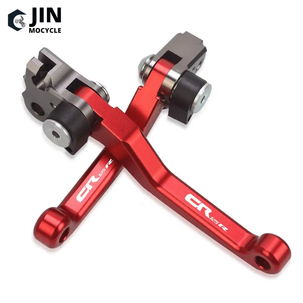 FOR HONDA CR125R CNC Motorcycle Brake Clutch Lever Motocross dirt bike Brakes Levers Accessories CR 125R 2004 2005 2006 2007