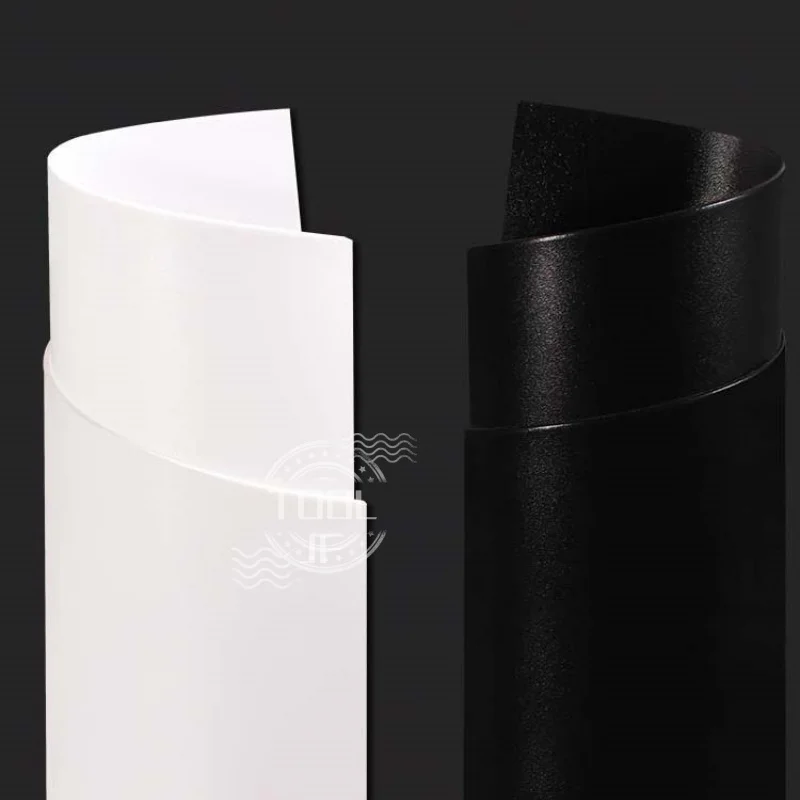 PP Sheets Frosted Plastic Boards Hard Black/White PVC  PE Boards Custom Processing Thickness 0.3/0.4/0.5/0.6/0.8/1/1.5/2mm