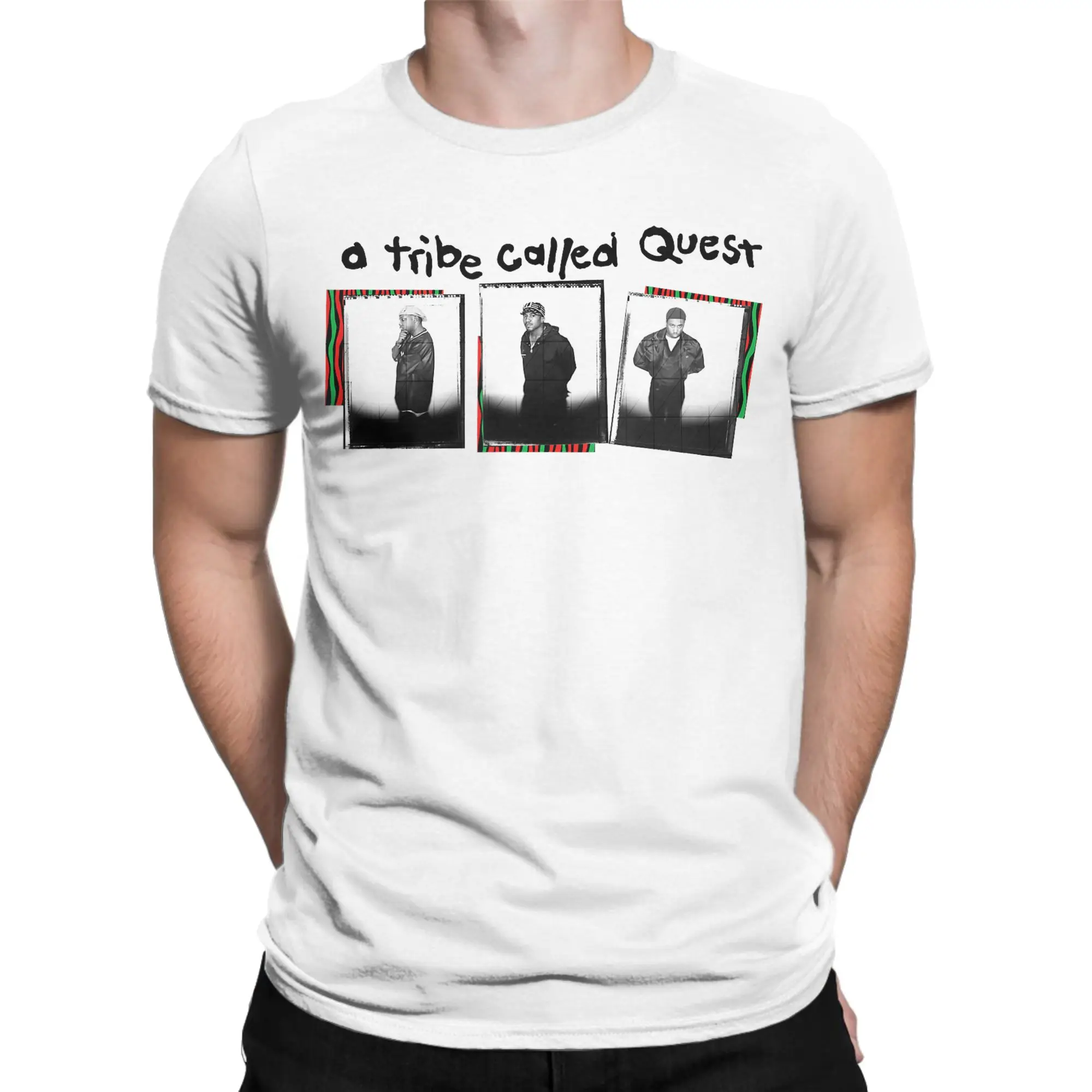 Men's T-Shirt A Tribe Called Quest Low End Theory Vintage Cotton Tees Short Sleeve  T Shirts Round Collar Clothing Gift Idea