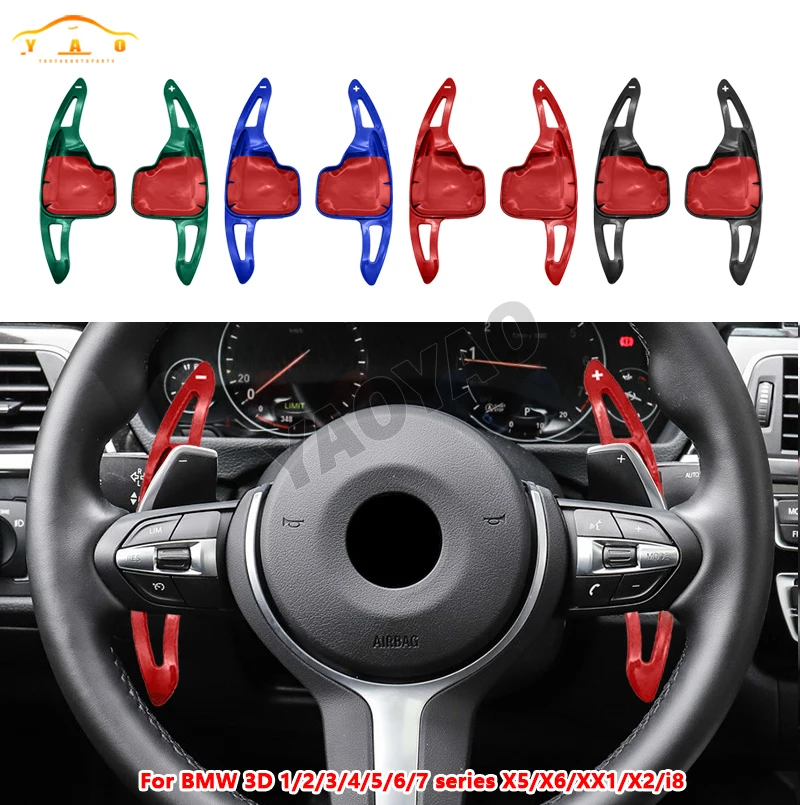 

2024 New Steering Wheel DSG Shift Paddles Extension Shifter For BMW 1-7 Series F10 F18 F30 F35 F34 F22 F32 F07 F48 X5 X6